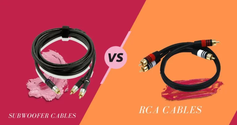 Are Subwoofer Cables the Same as RCA Cables? (Revealed!)