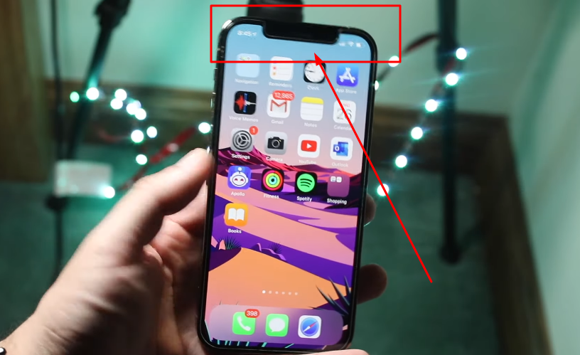 Where is the Microphone on Iphone 11?